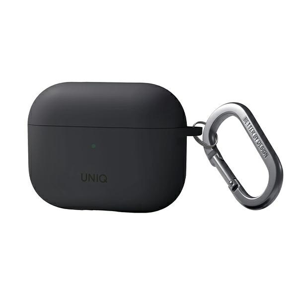 Uniq Nexo-etui for AirPods Pro 2 + ørekroker - grå