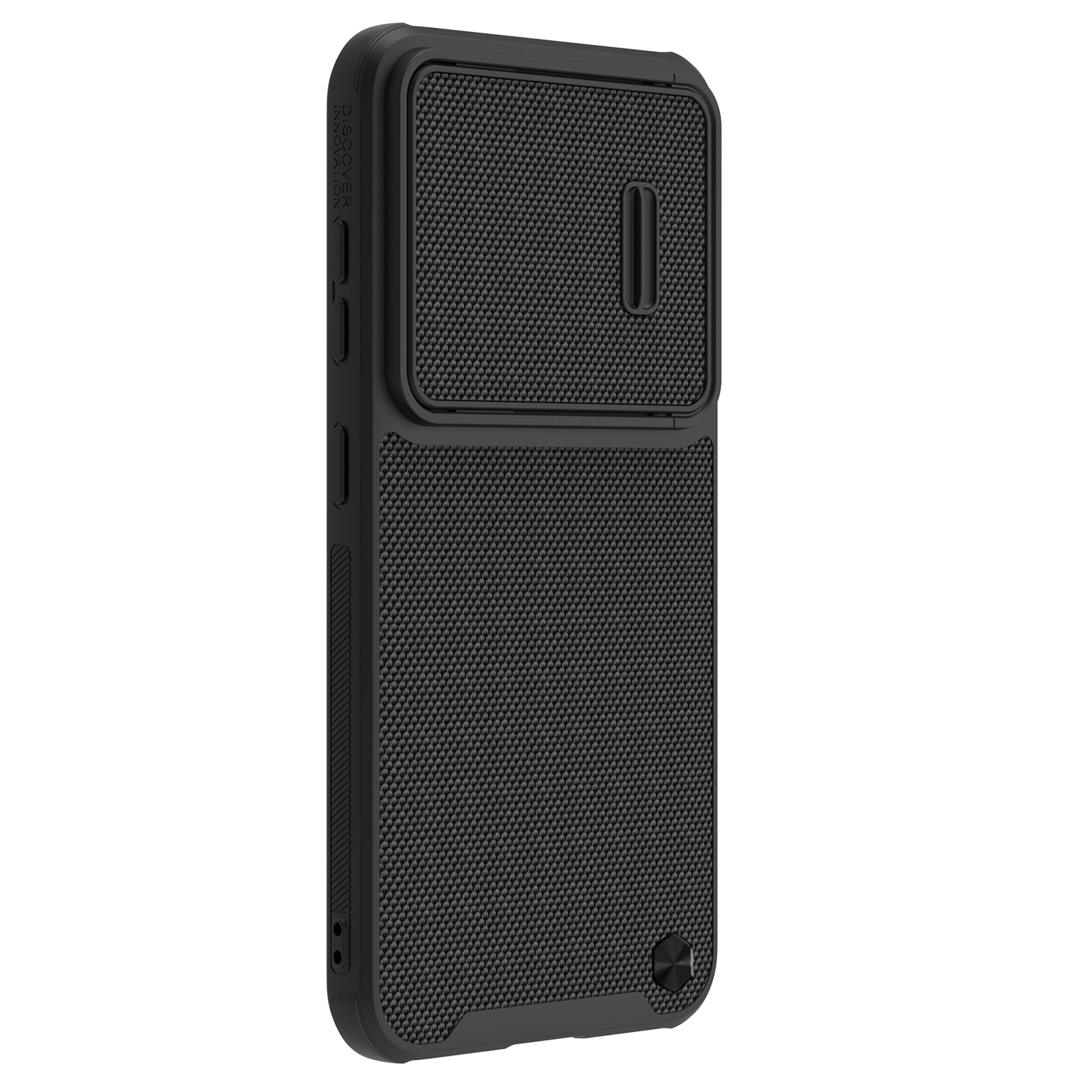 Nillkin Textured S Case for Samsung Galaxy S23+ pansrede deksel med kameradeksel svart