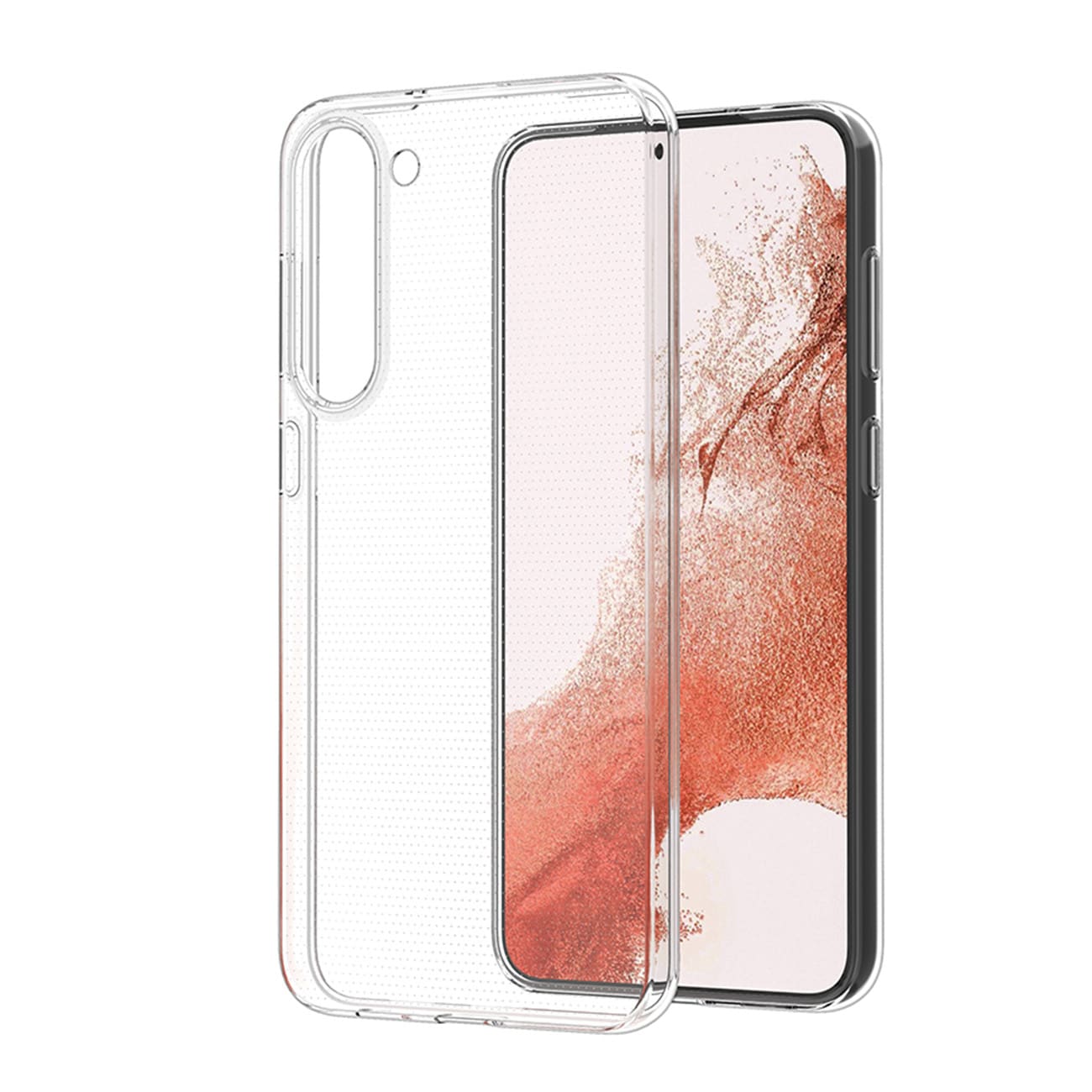 Ultra Clear 0,5 mm etui for Samsung Galaxy S23+ tynt deksel gjennomsiktig