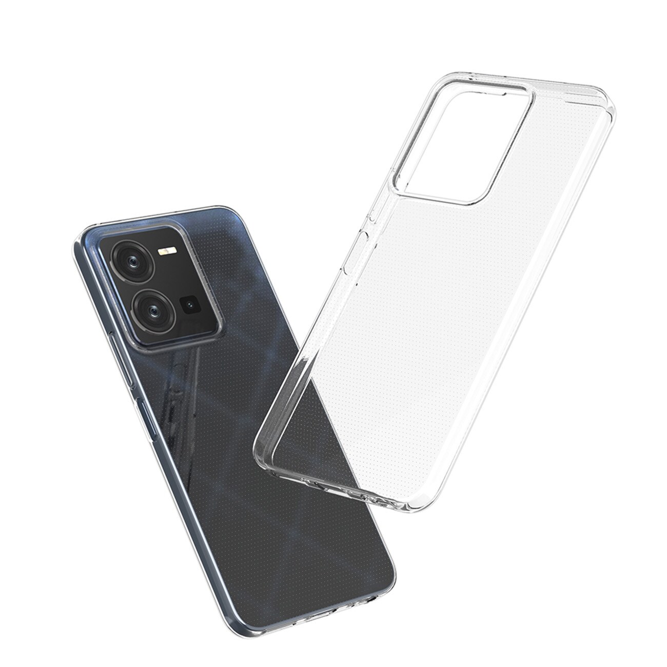 Ultraklart 0,5 mm etui for Vivo Y35 / Vivo Y22 / Vivo Y22s Tynt deksel gjennomsiktig
