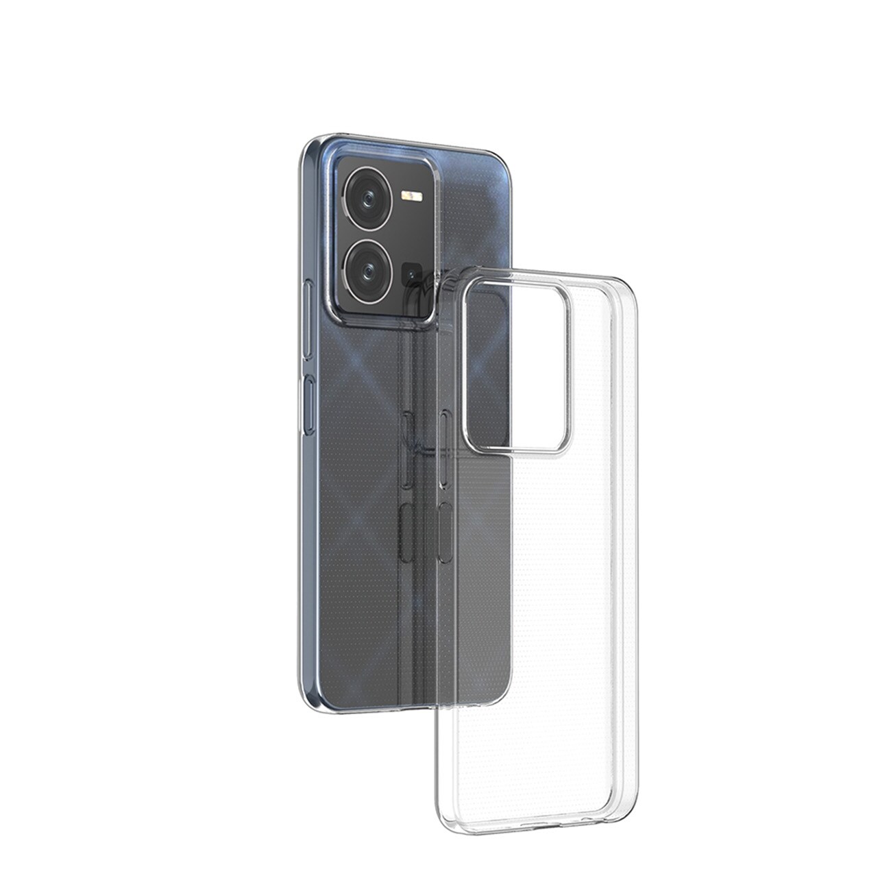 Ultraklart 0,5 mm etui for Vivo Y35 / Vivo Y22 / Vivo Y22s Tynt deksel gjennomsiktig
