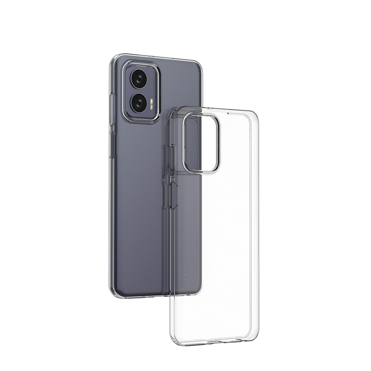 Ultra Clear 0,5 mm etui for Motorola Moto G73 5G tynt deksel gjennomsiktig