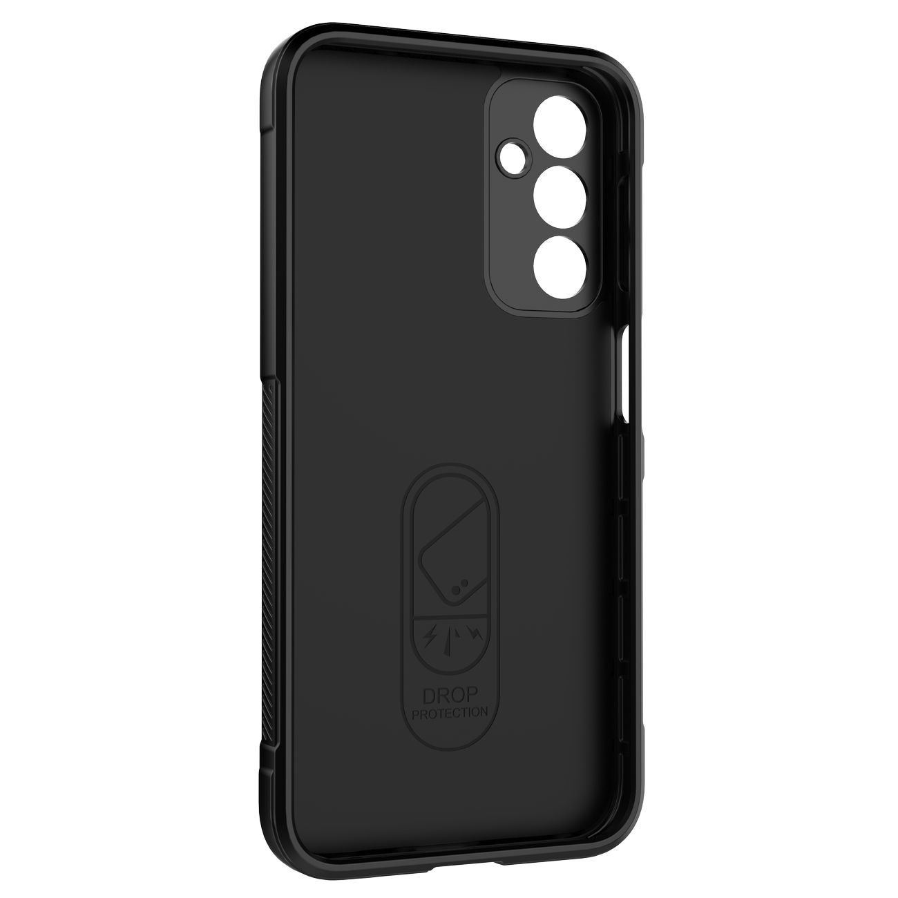 Magic Shield-etui for Samsung Galaxy A24 4G fleksibelt pansredeksel rødt