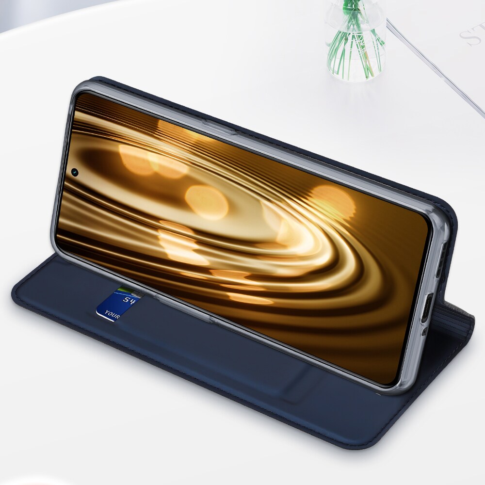 Dux Ducis Skin Pro-etui for Realme GT Neo 5 / Realme GT3 Flip Cover Card Wallet Stand Svart