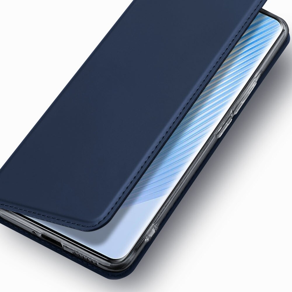 Dux Ducis Skin Pro-etui til Honor Magic5 Flip Card Wallet Stand blå