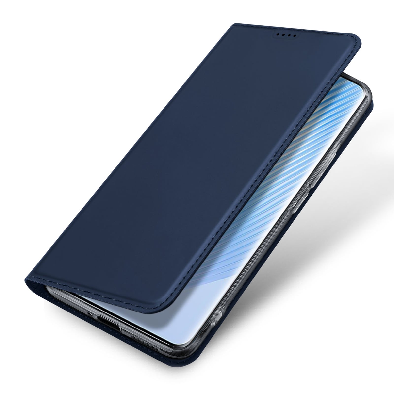 Dux Ducis Skin Pro-etui til Honor Magic5 Flip Card Wallet Stand blå