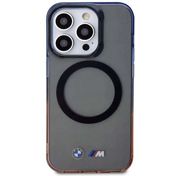 Etui BMW BMHMP14XHTGE iPhone 14 Pro Max 6,7" grå/grå hardcase Gradient Bumper MagSafe