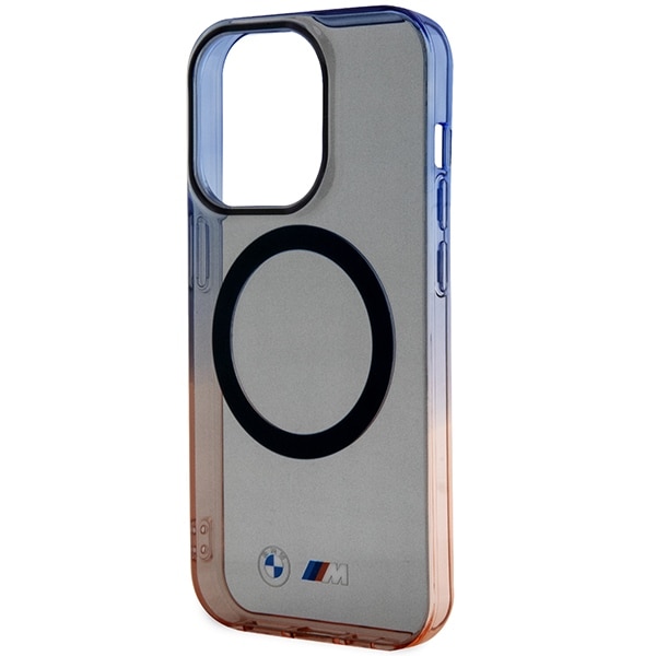 Etui BMW BMHMP14XHTGE iPhone 14 Pro Max 6,7" grå/grå hardcase Gradient Bumper MagSafe