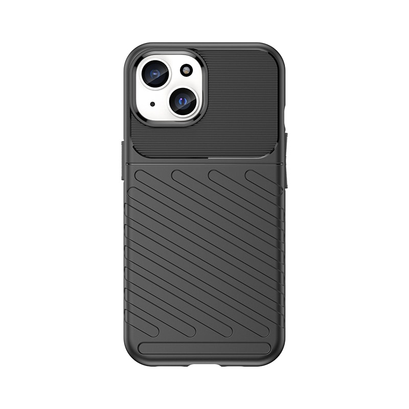 Armored iPhone 15 Thunder Case - svart