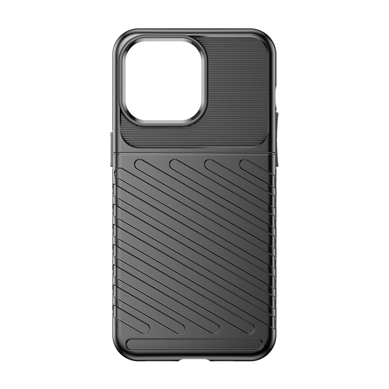 Armored iPhone 15 Pro Max Thunder-koffert - svart
