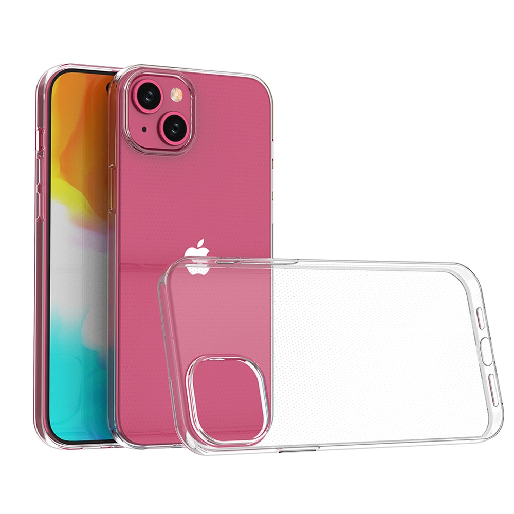 iPhone 15 Plus-etui fra Ultra Clear-serien i gjennomsiktig farge