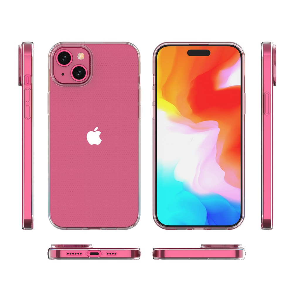 iPhone 15 Plus-etui fra Ultra Clear-serien i gjennomsiktig farge