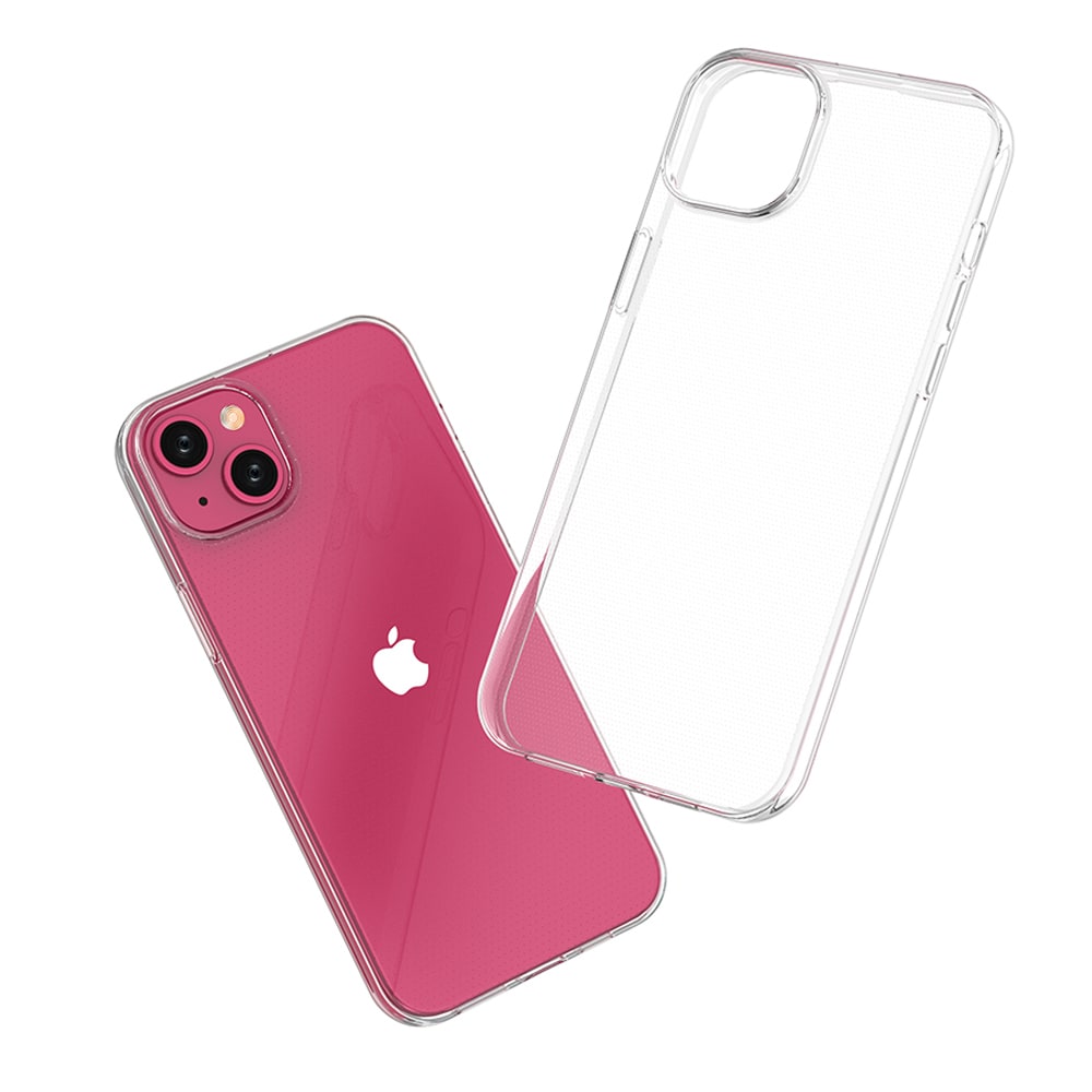 iPhone 15 Plus-etui fra Ultra Clear-serien i gjennomsiktig farge