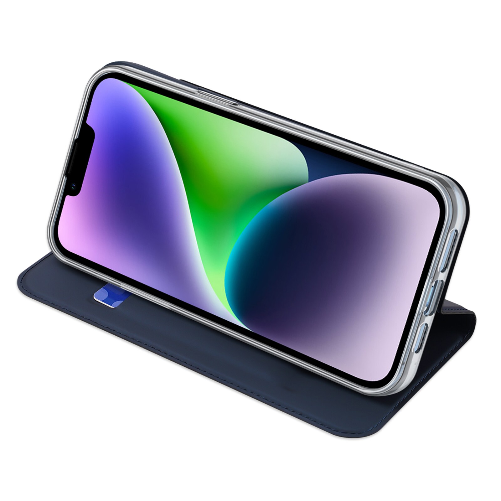Dux Ducis Skin Pro lommebokveske for iPhone 15 Plus - Blå