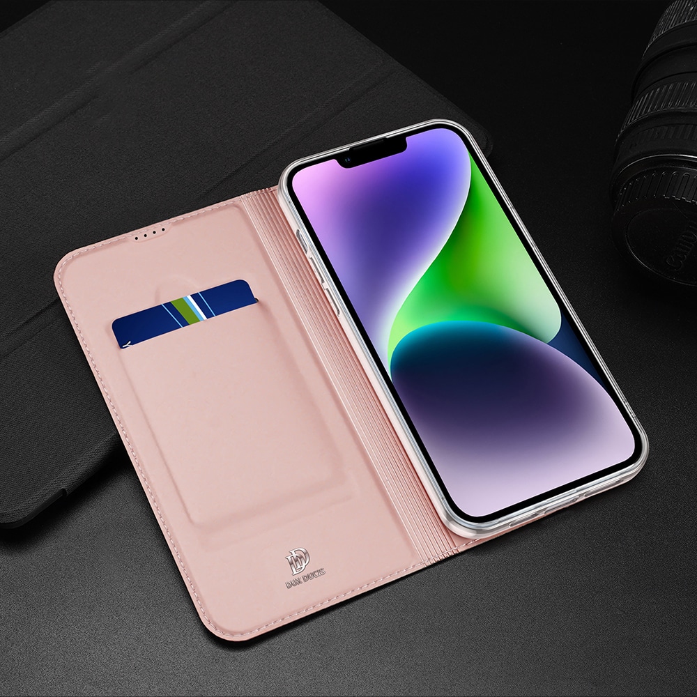 Dux Ducis Skin Pro lommebokveske for iPhone 15 Plus - Svart