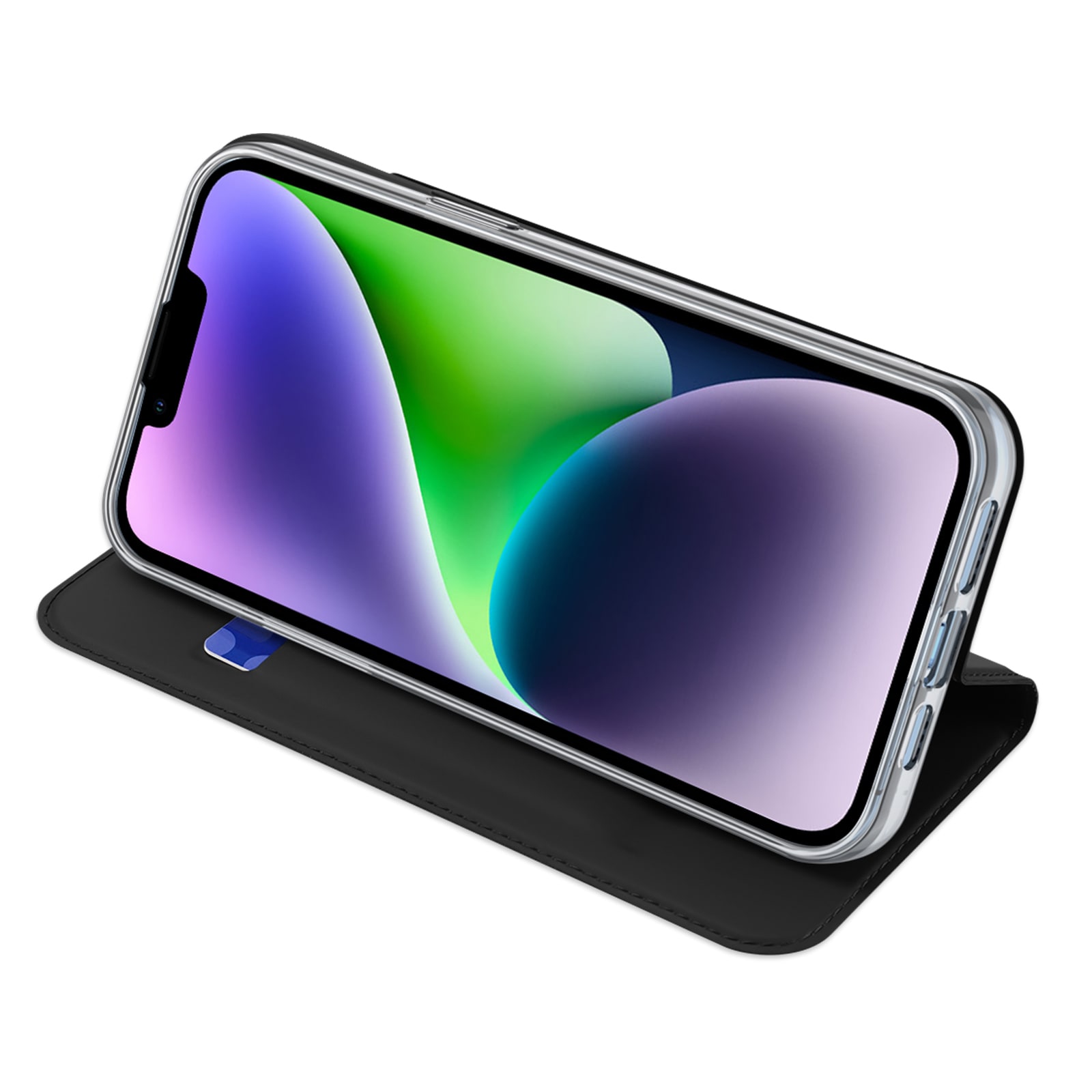Dux Ducis Skin Pro lommebokveske for iPhone 15 Plus - Svart