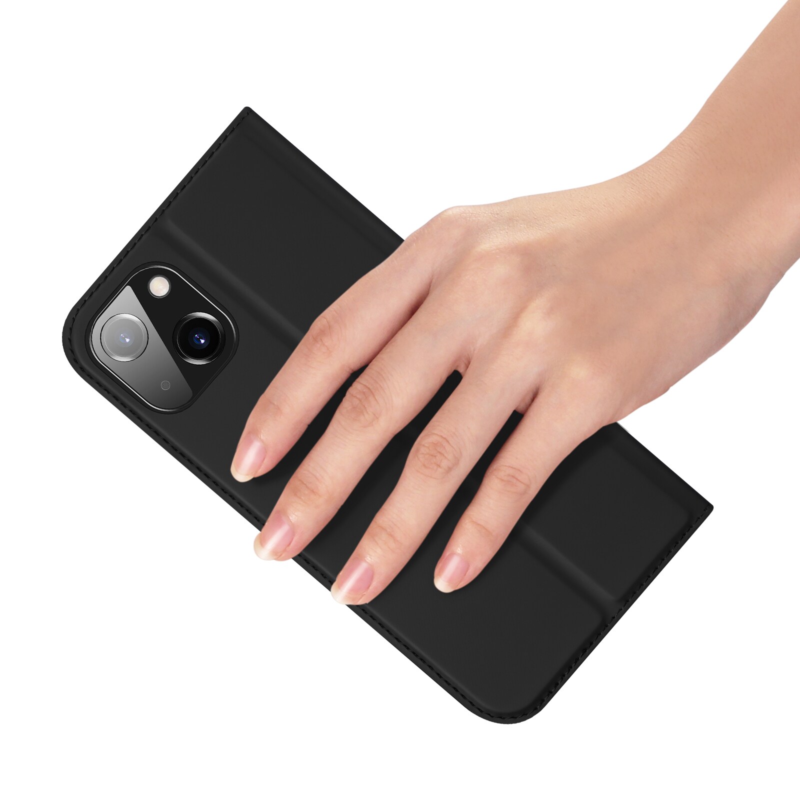 Dux Ducis Skin Pro lommebokveske for iPhone 15 Plus - Svart