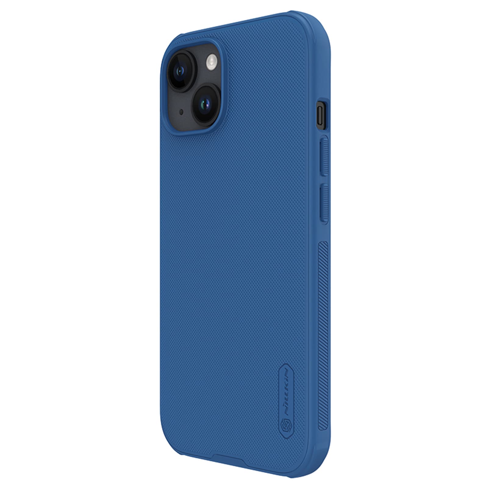 Nillkin Super Frosted Shield Pro forsterket etui for iPhone 15 Plus - blå