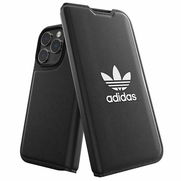 Adidas OR Booklet Case BASIC iPhone 14 Pro 6,1" svart/svart hvit 50182