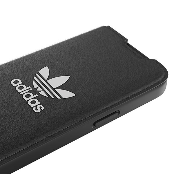 Adidas OR Booklet Case BASIC iPhone 14 Pro 6,1" svart/svart hvit 50182