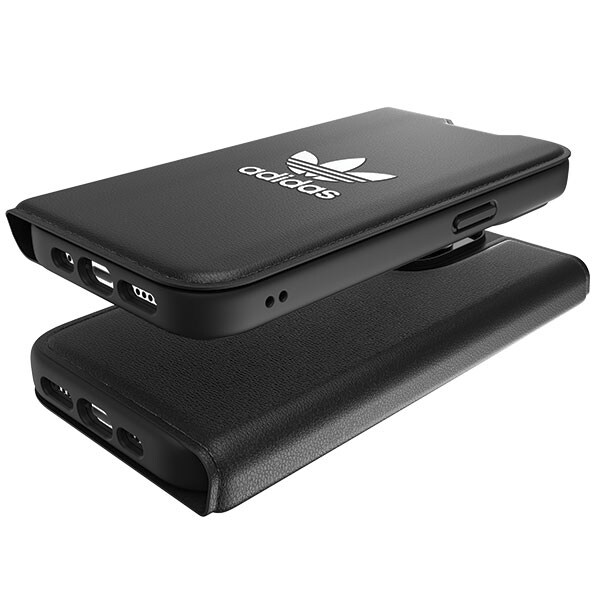 Adidas OR Booklet Case BASIC iPhone 14 Pro 6,1" svart/svart hvit 50182