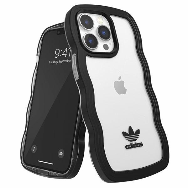 Adidas OR Wavy Case iPhone 13 Pro /13 6,1" svart-transparent/sort-transparent 51900