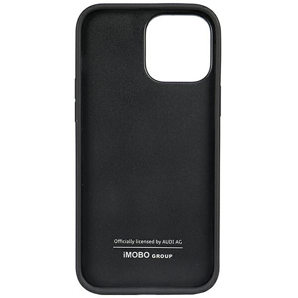 Audi syntetisk lær iPhone 13 Pro Max 6,7" svart/svart hardcase AU-TPUPPCIP13PM-TT/D1-BK