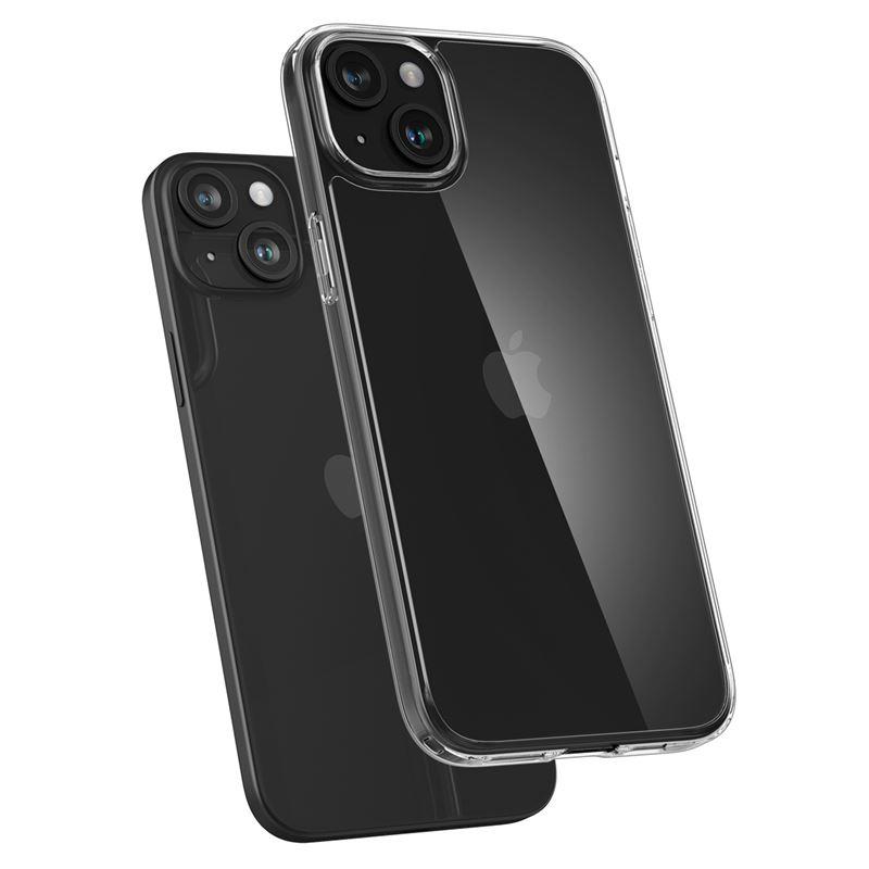 Spigen Airskin Hybrid-etui for iPhone 15 Plus - Klar