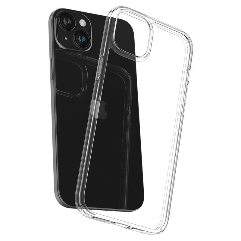 Spigen Airskin Hybrid-etui for iPhone 15 Plus - Klar