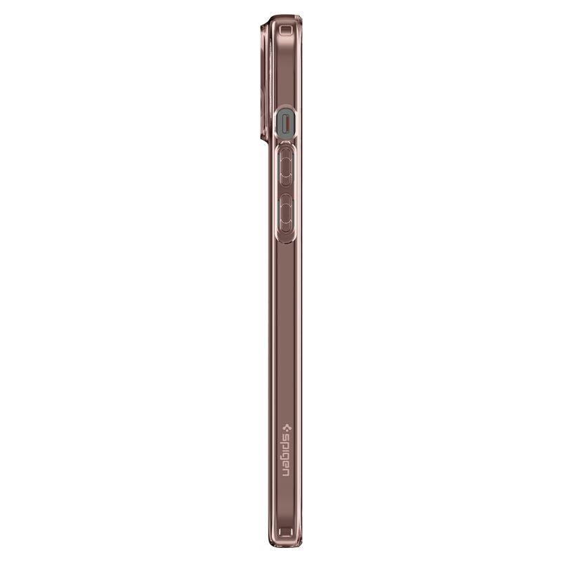 Spigen Crystal Flex iPhone 15 Plus-etui - rosa/gjennomsiktig