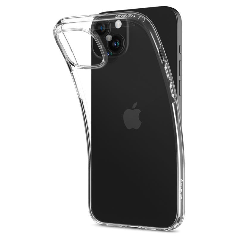 Spigen Crystal Flex-etui for iPhone 15 Plus - Klar