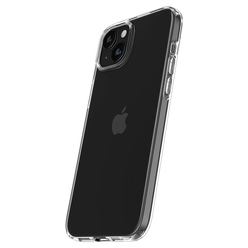 Spigen Crystal Flex-etui for iPhone 15 Plus - Klar