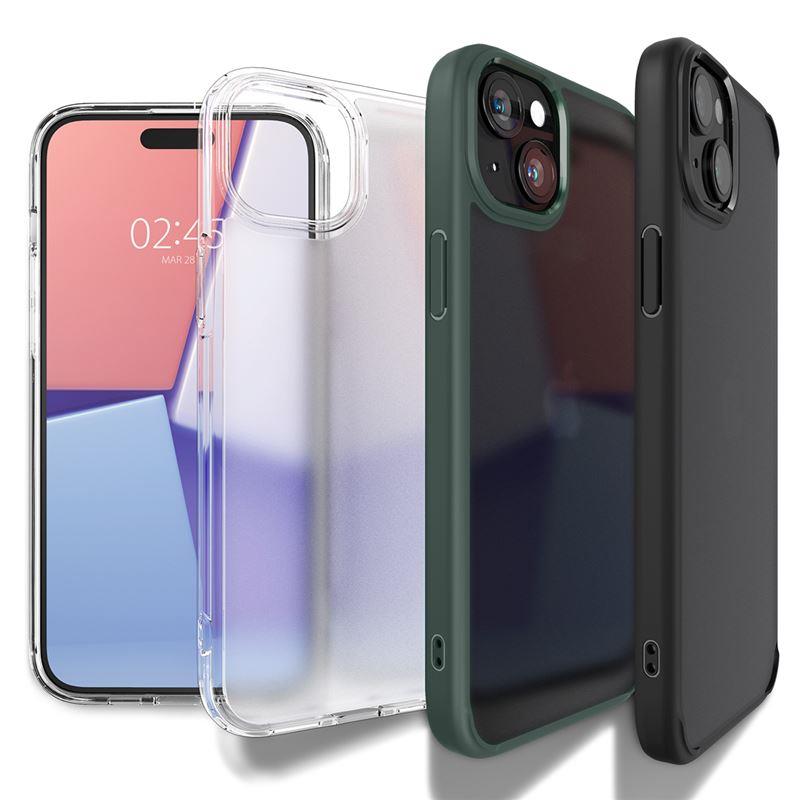 Spigen Crystal Hybrid iPhone 15 Plus-etui - klart
