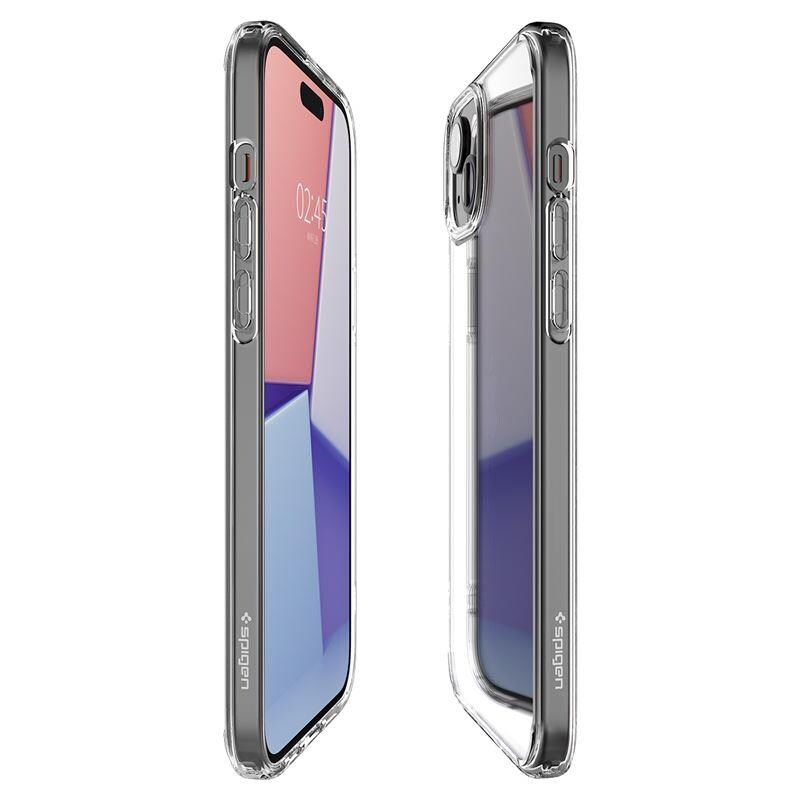 Spigen Crystal Hybrid iPhone 15 Plus-etui - klart