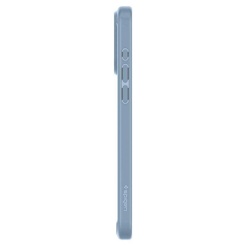 Spigen Crystal Hybrid-etui for iPhone 15 Pro Max - Klar blå
