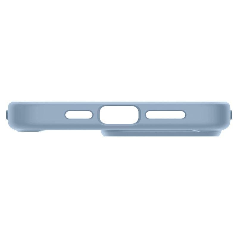 Spigen Crystal Hybrid-etui for iPhone 15 Pro Max - Klar blå