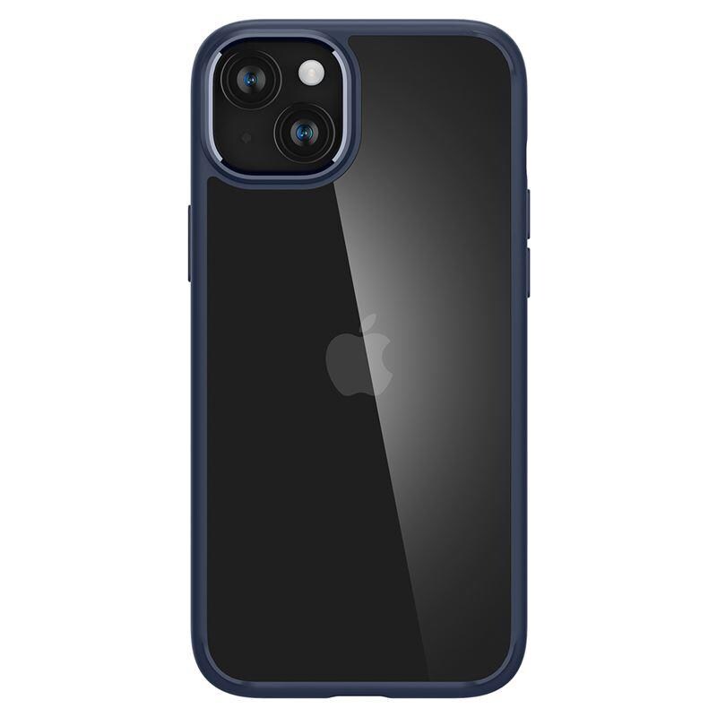 Spigen Crystal Hybrid iPhone 15 Plus-etui - klar blå