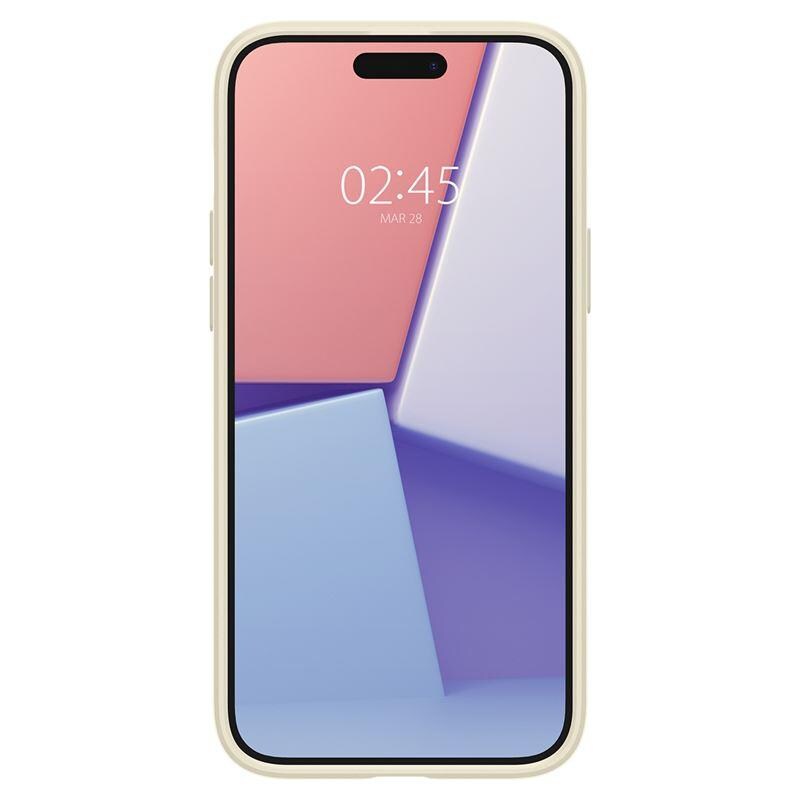 Spigen Thin Fit iPhone 15 Plus-etui - Beige