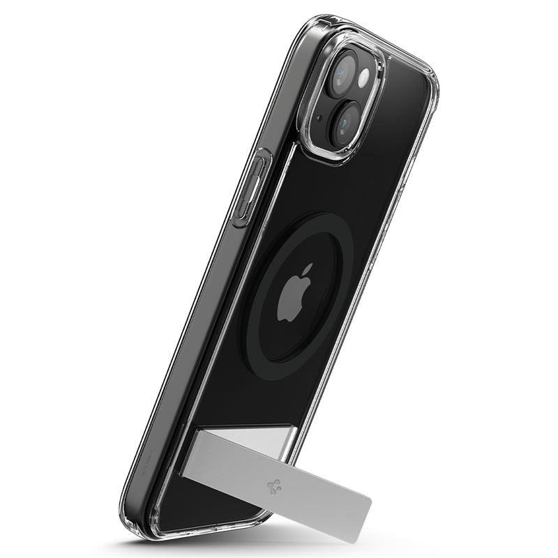 Spigen Ultra Hybrid S MagSafe-etui med stativ for iPhone 15 Plus - Svart