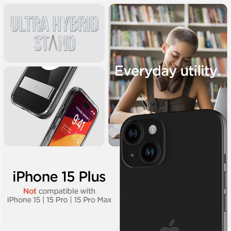 Spigen Ultra Hybrid S MagSafe, krystallklar - iPhone 15 Plus