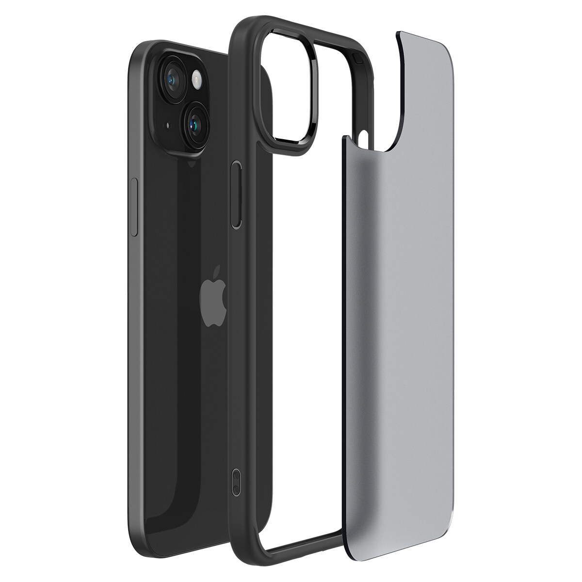 Spigen Ultra Hybrid iPhone 15 Plus-etui - svart