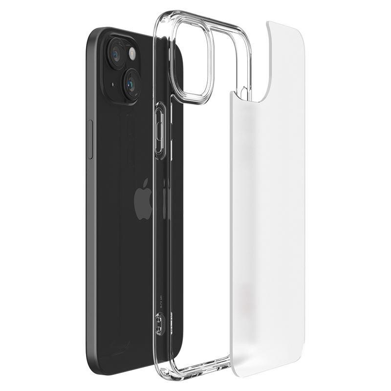 Spigen Ultra Hybrid-etui for iPhone 15 Plus - Klar matt