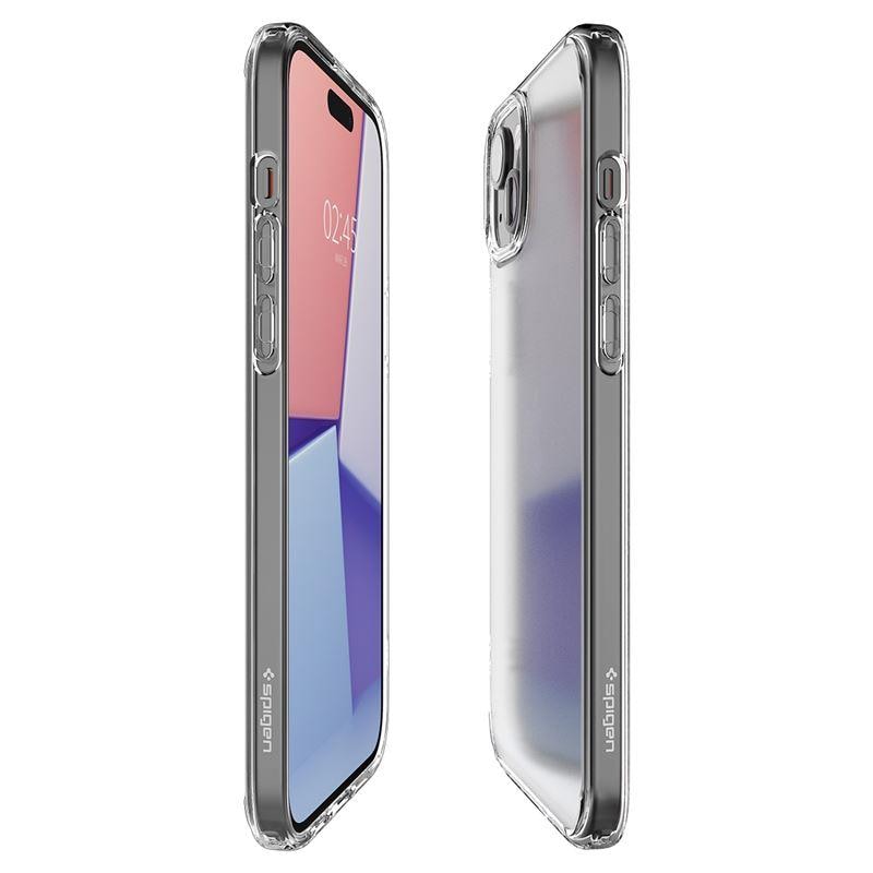 Spigen Ultra Hybrid-etui for iPhone 15 Plus - Klar matt