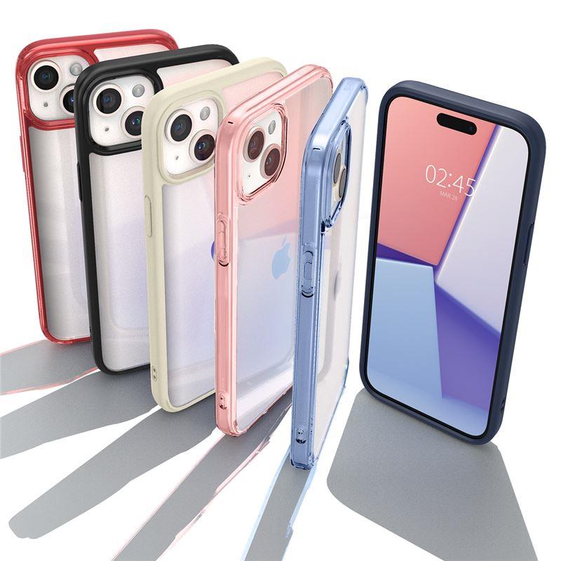 Spigen Ultra Hybrid-etui for iPhone 15 Plus - Klar matt