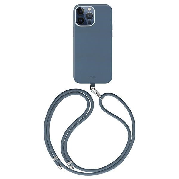 Uniq Coehl Muse Magnetisk ladeveske for iPhone 15 Pro Max - blå
