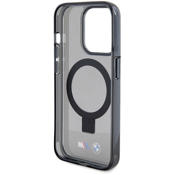 BMW Ring Stand M Collection MagSafe-etui for iPhone 15 Pro - Svart