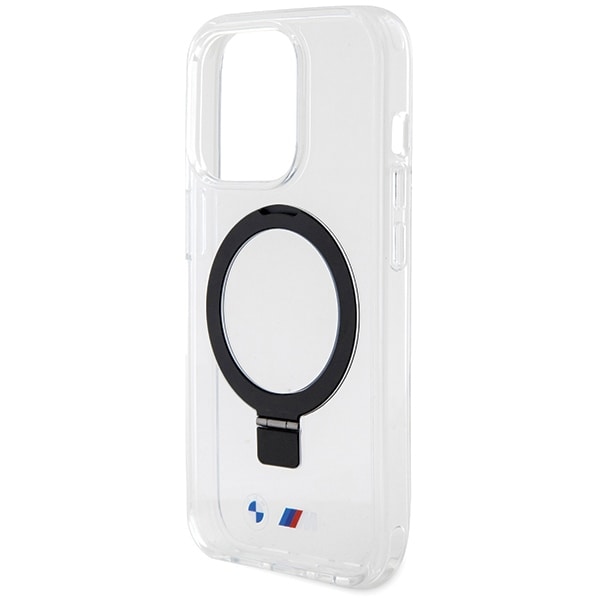 BMW Ring Stand M Collection MagSafe-etui for iPhone 15 Pro - Klar