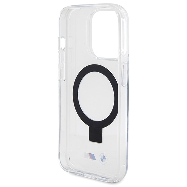 BMW Ring Stand M Collection MagSafe-etui for iPhone 15 Pro - Klar