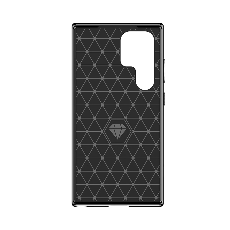 Thunder Case pansret etui for Samsung Galaxy S24 Ultra - svart