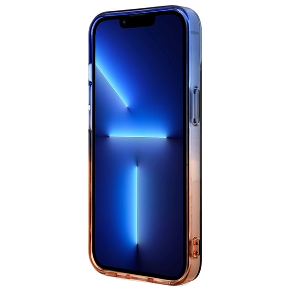 BMW Gradient støtfanger MagSafe-etui for iPhone 15 Plus / 14 Plus - Grå